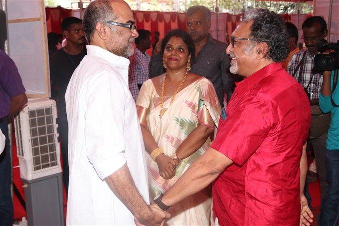 PHOTOS: Nadigar Sangam New Building's Foundation Laying Ceremony