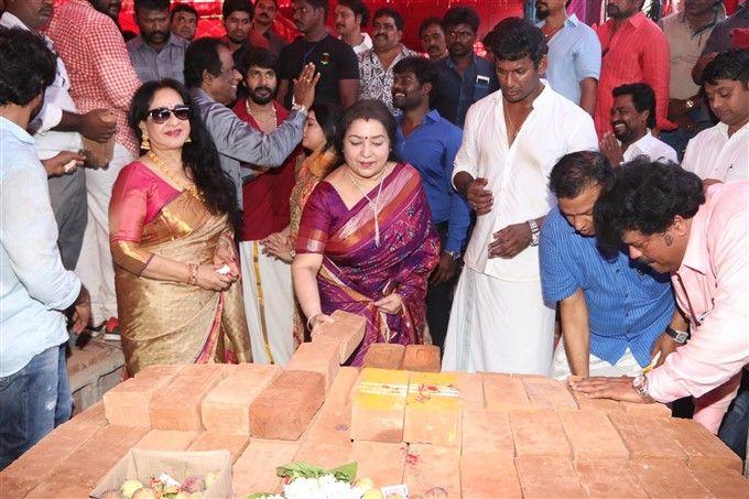 PHOTOS: Nadigar Sangam New Building's Foundation Laying Ceremony