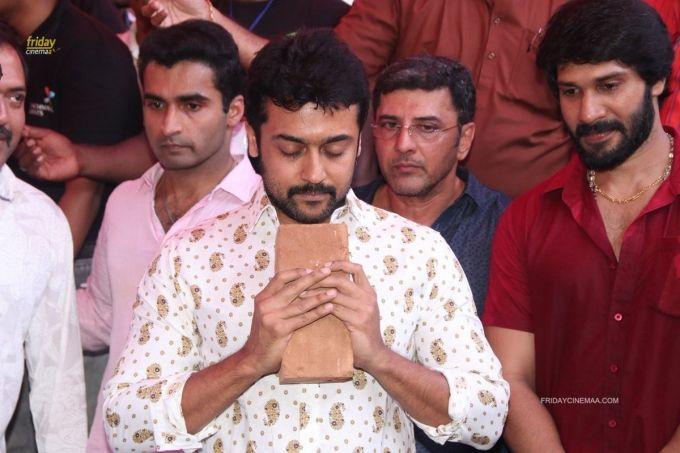 PHOTOS: Nadigar Sangam New Building's Foundation Laying Ceremony