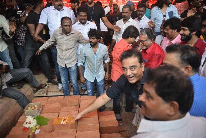 PHOTOS: Nadigar Sangam New Building's Foundation Laying Ceremony