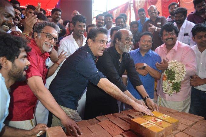 PHOTOS: Nadigar Sangam New Building's Foundation Laying Ceremony