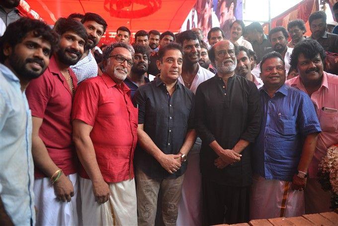 PHOTOS: Nadigar Sangam New Building's Foundation Laying Ceremony