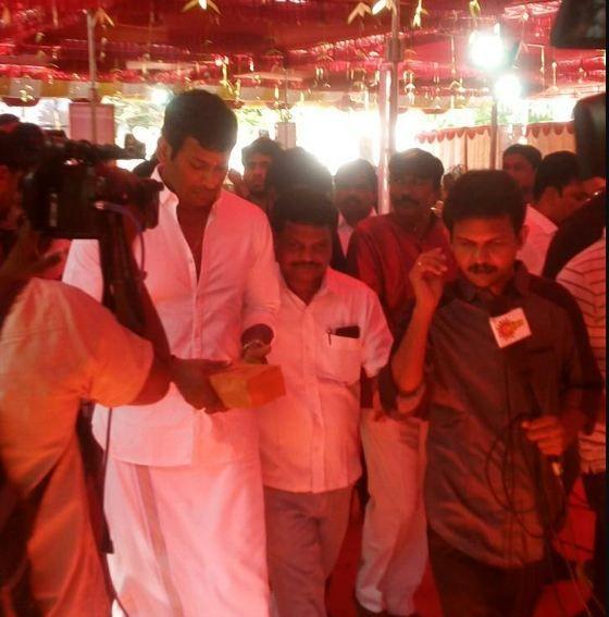 PHOTOS: Nadigar Sangam New Building's Foundation Laying Ceremony