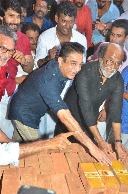 PHOTOS: Nadigar Sangam New Building's Foundation Laying Ceremony