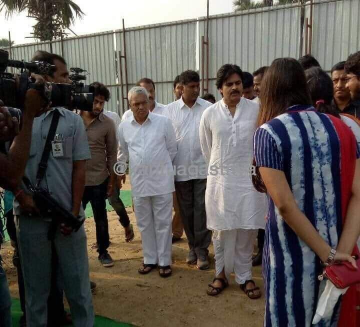 PHOTOS: Pawan Kalyan New House Foundation Stone Laying Ceremony