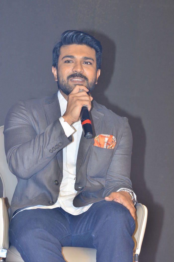 PHOTOS: Ram Charan at Happi Mobiles brand endorsement launch in Hyderabad