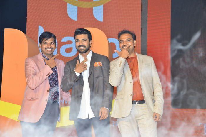 PHOTOS: Ram Charan at Happi Mobiles brand endorsement launch in Hyderabad