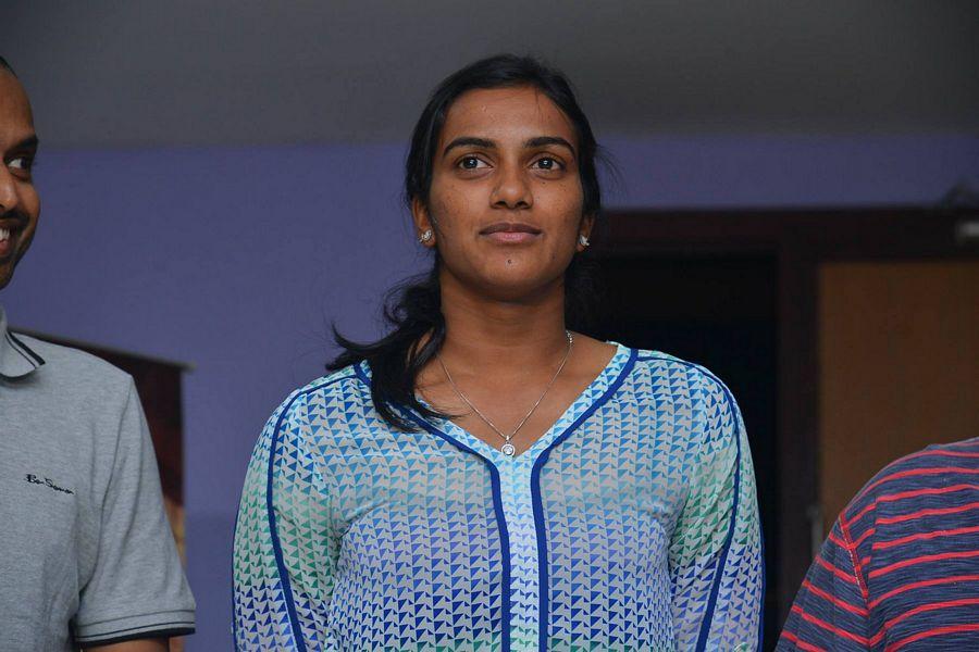 PV Sindhu & Pullel Gopichand Watch Janatha Garage