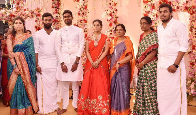 Paritala Ravi daughter's Snehalatha Engagement Photos