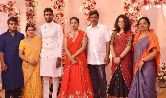 Paritala Ravi daughter's Snehalatha Engagement Photos