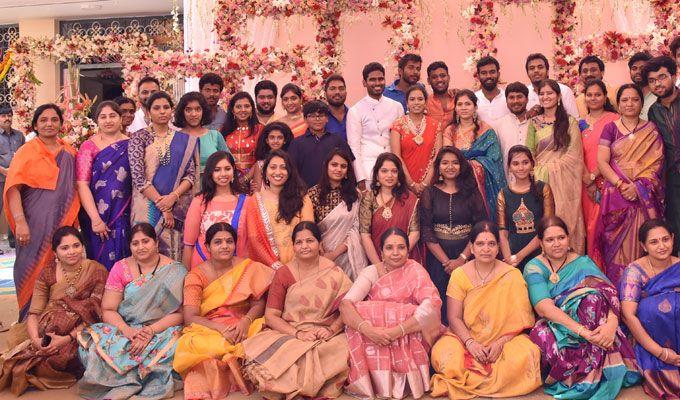 Paritala Ravi daughter's Snehalatha Engagement Photos