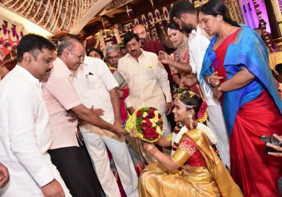 Paritala Sneha Latha and Harsha Wedding Pics