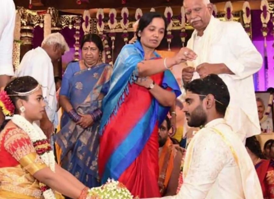 Paritala Sneha Latha and Harsha Wedding Pics