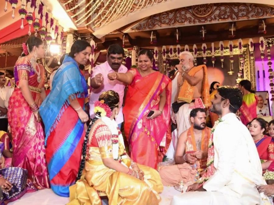 Paritala Sneha Latha and Harsha Wedding Pics