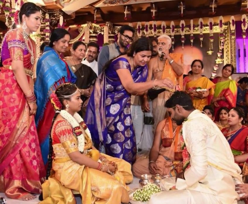 Paritala Sneha Latha and Harsha Wedding Pics