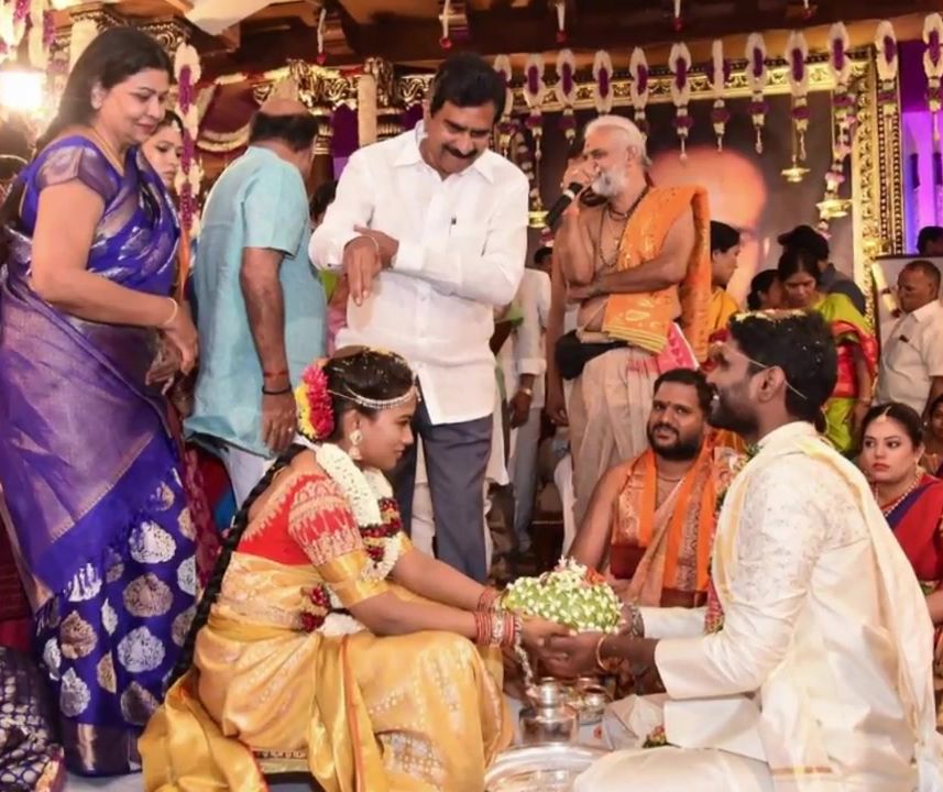 Paritala Sneha Latha and Harsha Wedding Pics