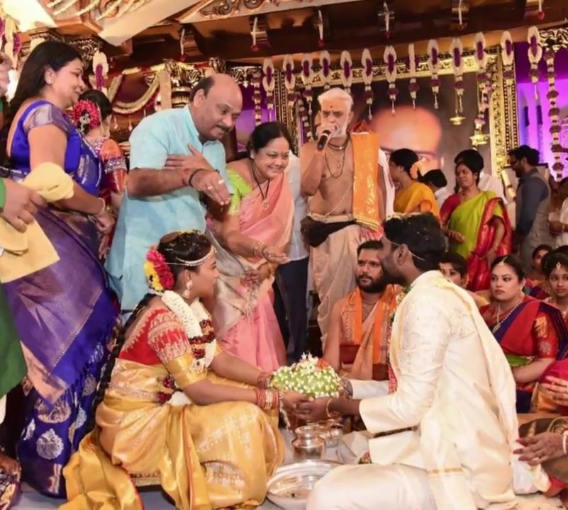 Paritala Sneha Latha and Harsha Wedding Pics