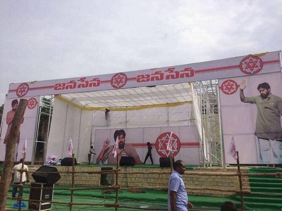 Pawan Kalyan JanaSena Public Meeting at Tirupati