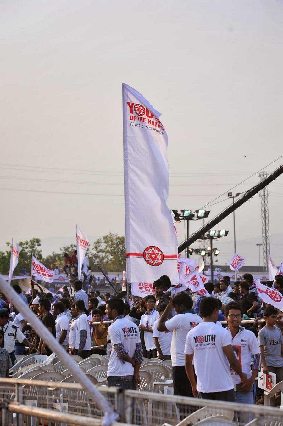 Pawan Kalyan JanaSena Public Meeting at Tirupati