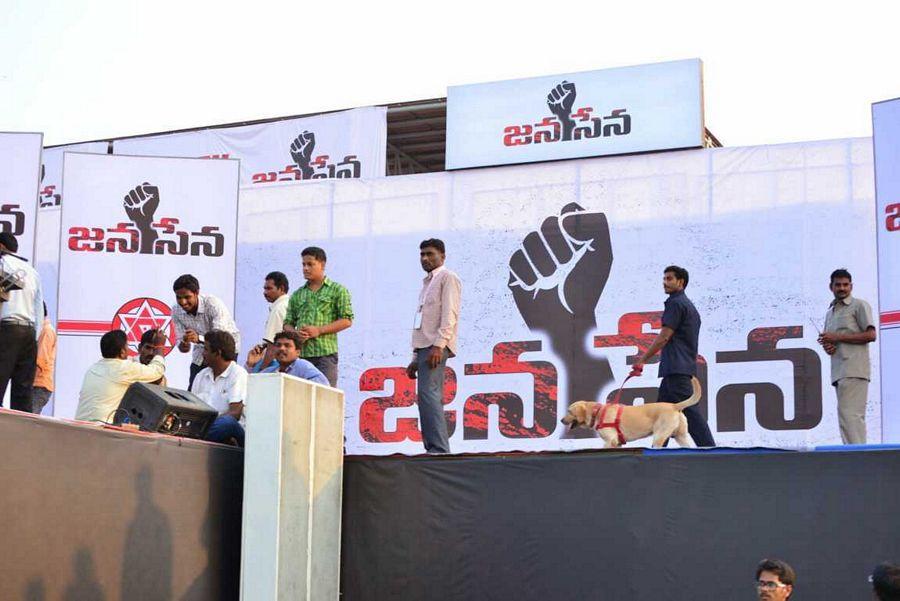 Pawan Kalyan JanaSena Public Meeting at Tirupati