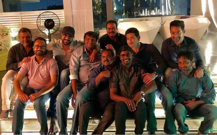 Photos: Charan, NTR party with Mahesh Babu