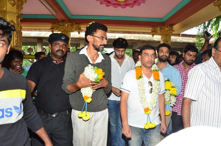 Photos: Fidaa Team at Maddi Anjaneya Swamy Temple