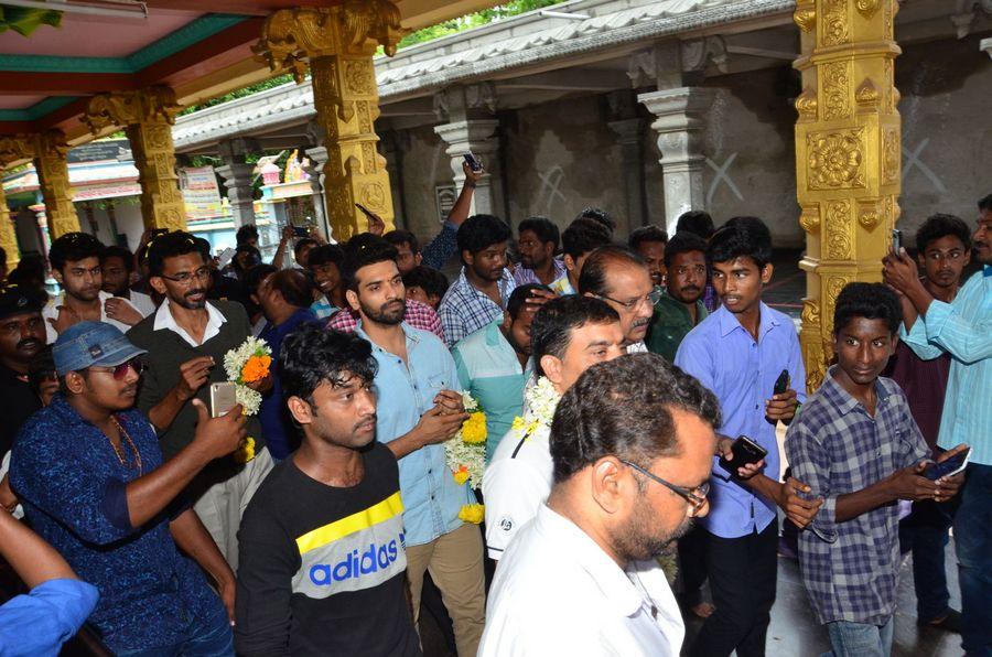 Photos: Fidaa Team at Maddi Anjaneya Swamy Temple