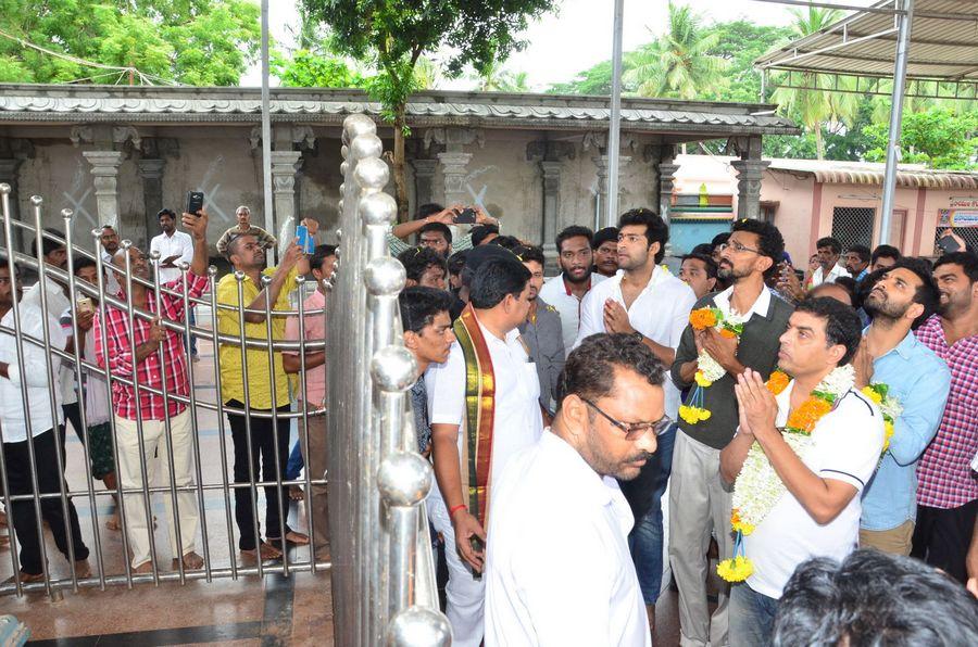 Photos: Fidaa Team at Maddi Anjaneya Swamy Temple