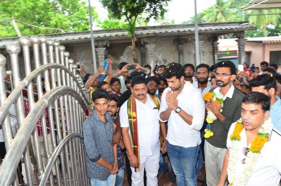 Photos: Fidaa Team at Maddi Anjaneya Swamy Temple