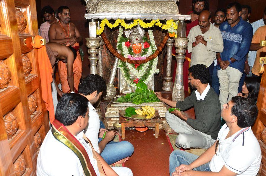 Photos: Fidaa Team at Maddi Anjaneya Swamy Temple
