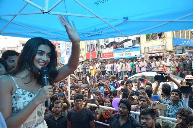 Pooja Hegde Stills at LOT Mobile Store Inauguration At Vijayawada