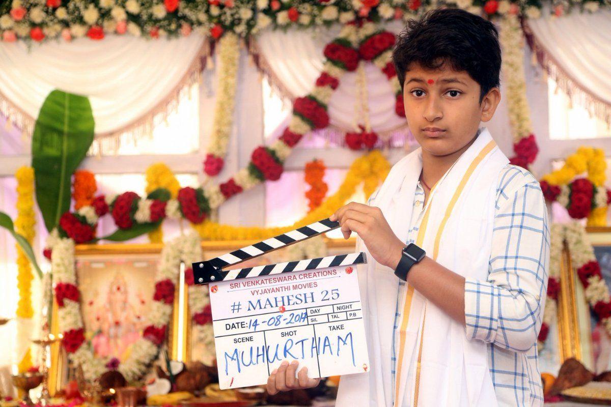 Prince Mahesh Babu's 25th Film Launch Photos