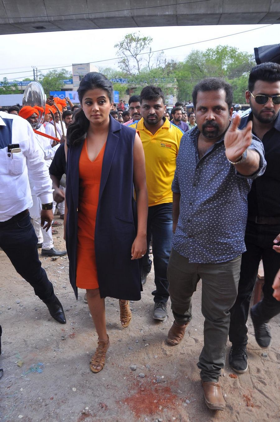 Priyamani Launch Gateway Hair Fixing Photos