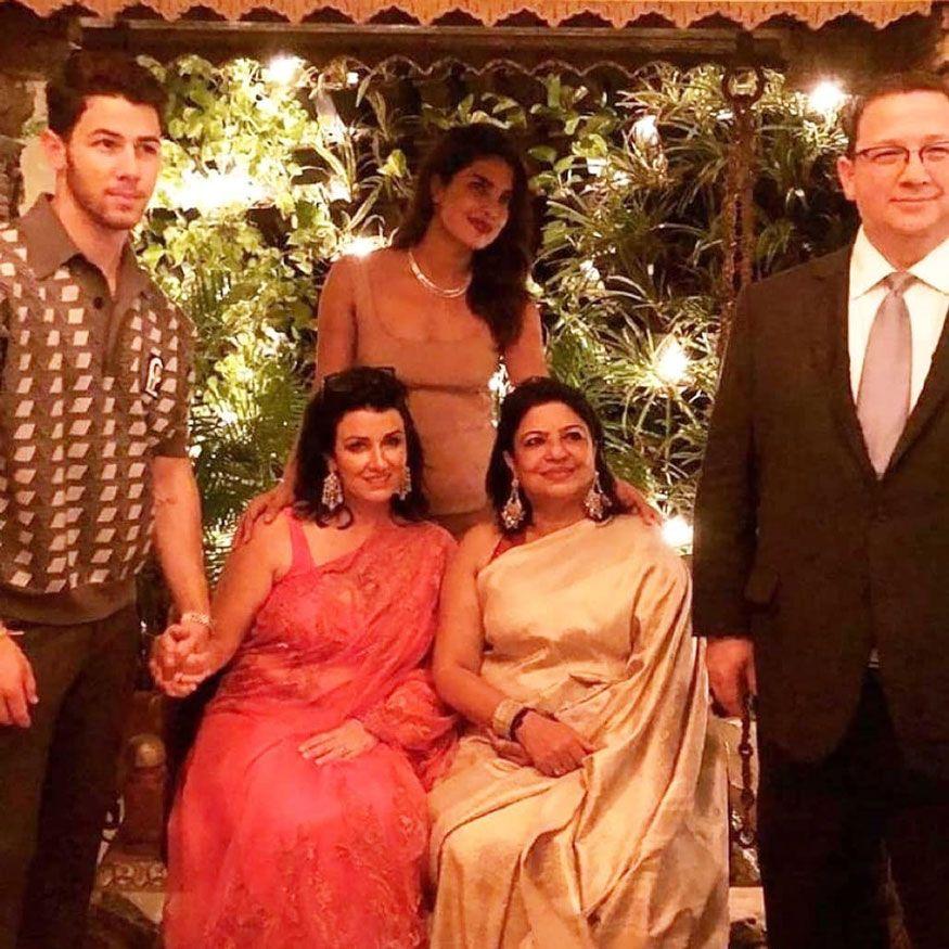 Celebs at Priyanka Chopra & Nick Jonas Engagement Party Photos