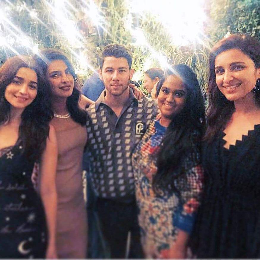 Celebs at Priyanka Chopra & Nick Jonas Engagement Party Photos
