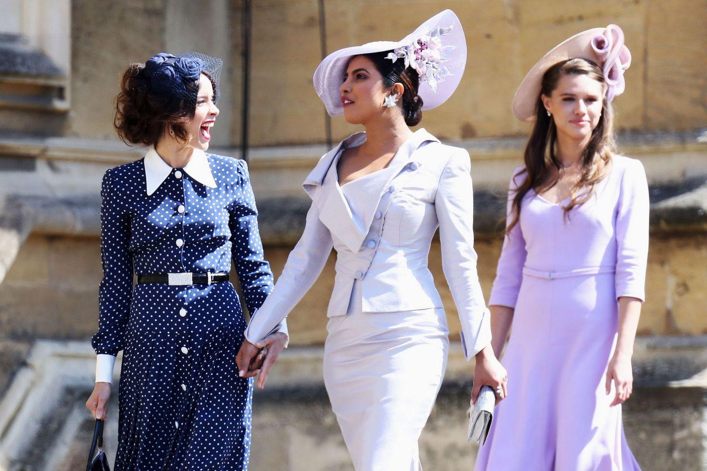 Priyanka Chopra at the Royal Wedding Photos