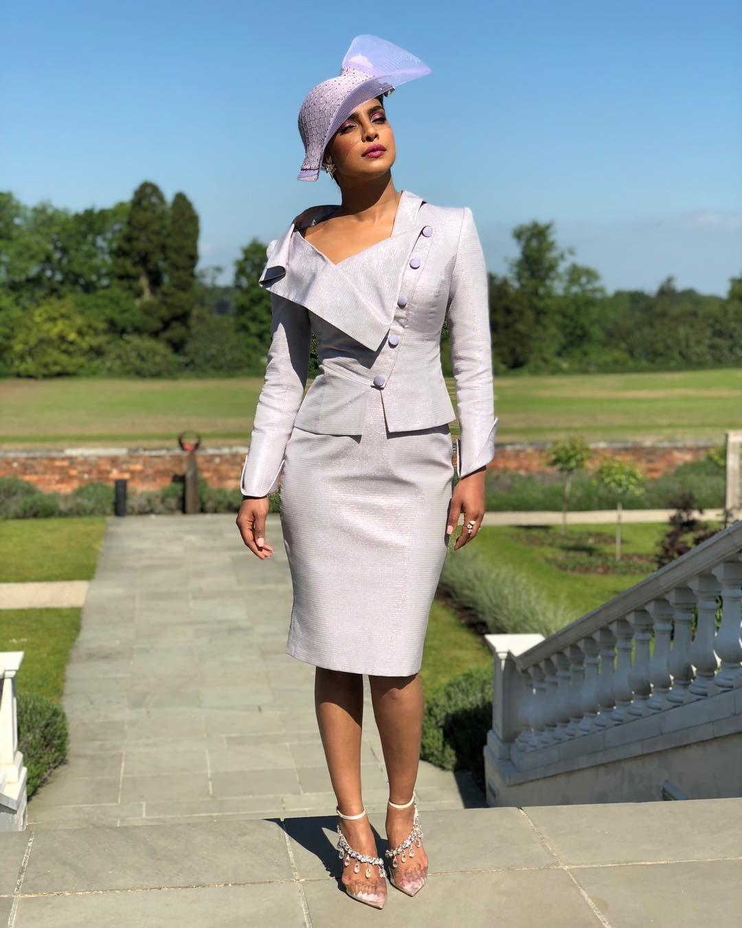 Priyanka Chopra at the Royal Wedding Photos