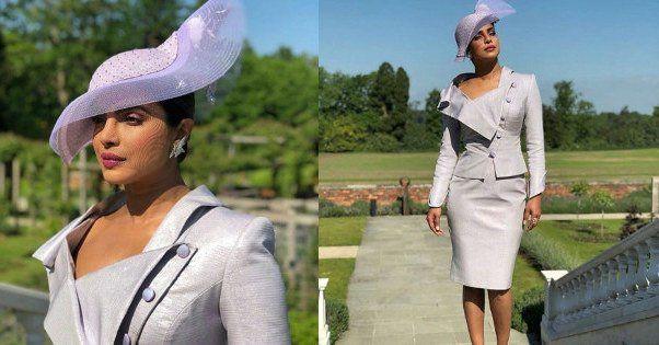 Priyanka Chopra at the Royal Wedding Photos