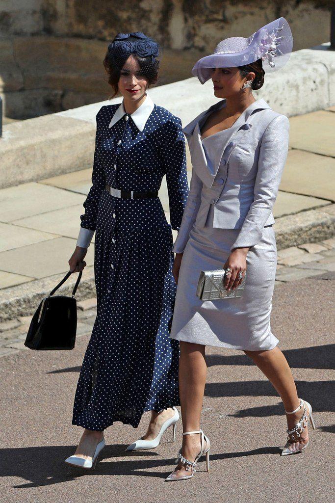 Priyanka Chopra at the Royal Wedding Photos