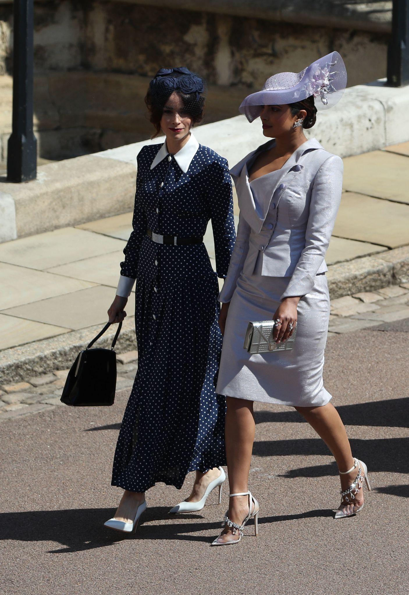 Priyanka Chopra at the Royal Wedding Photos