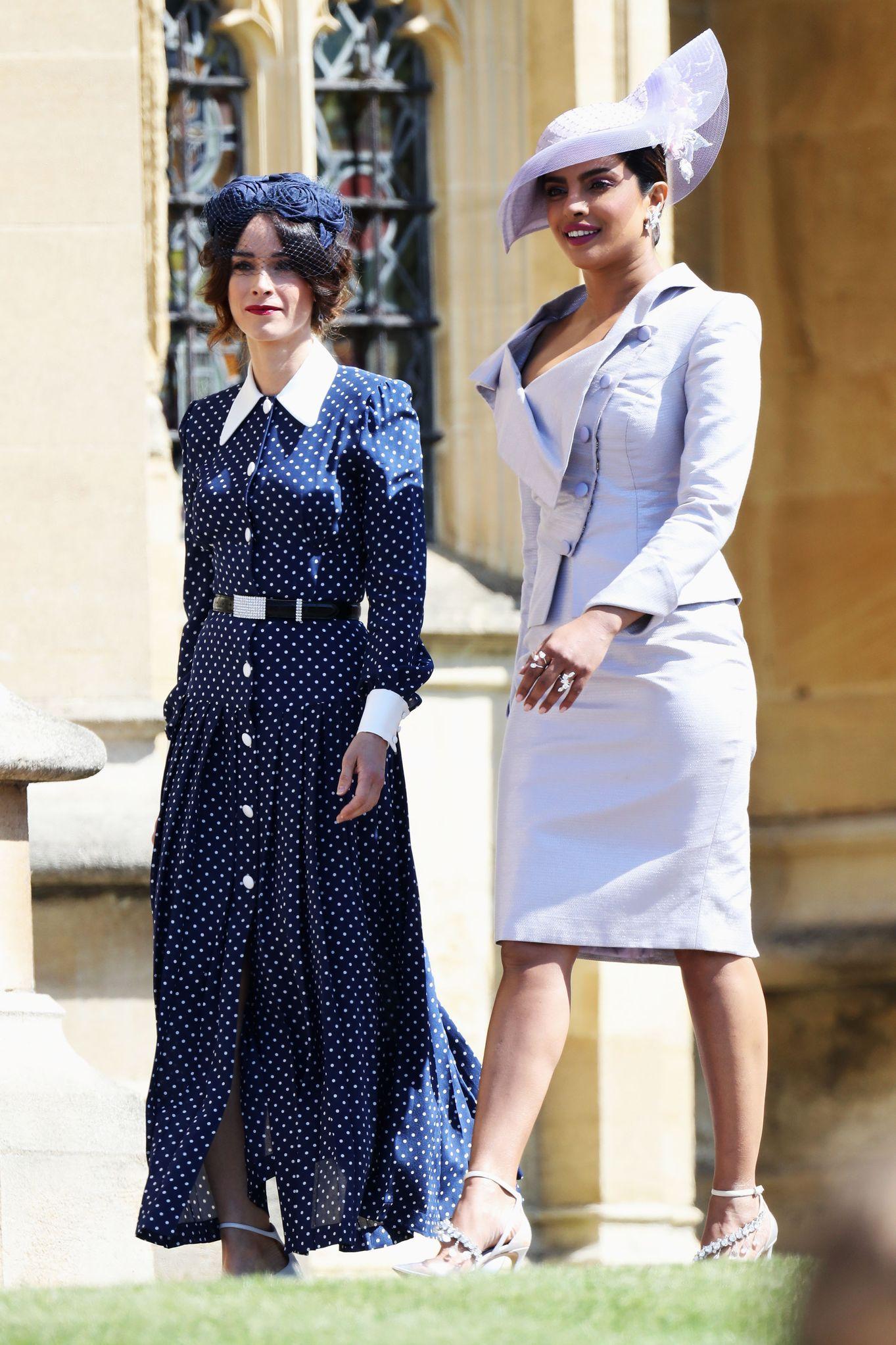 Priyanka Chopra at the Royal Wedding Photos