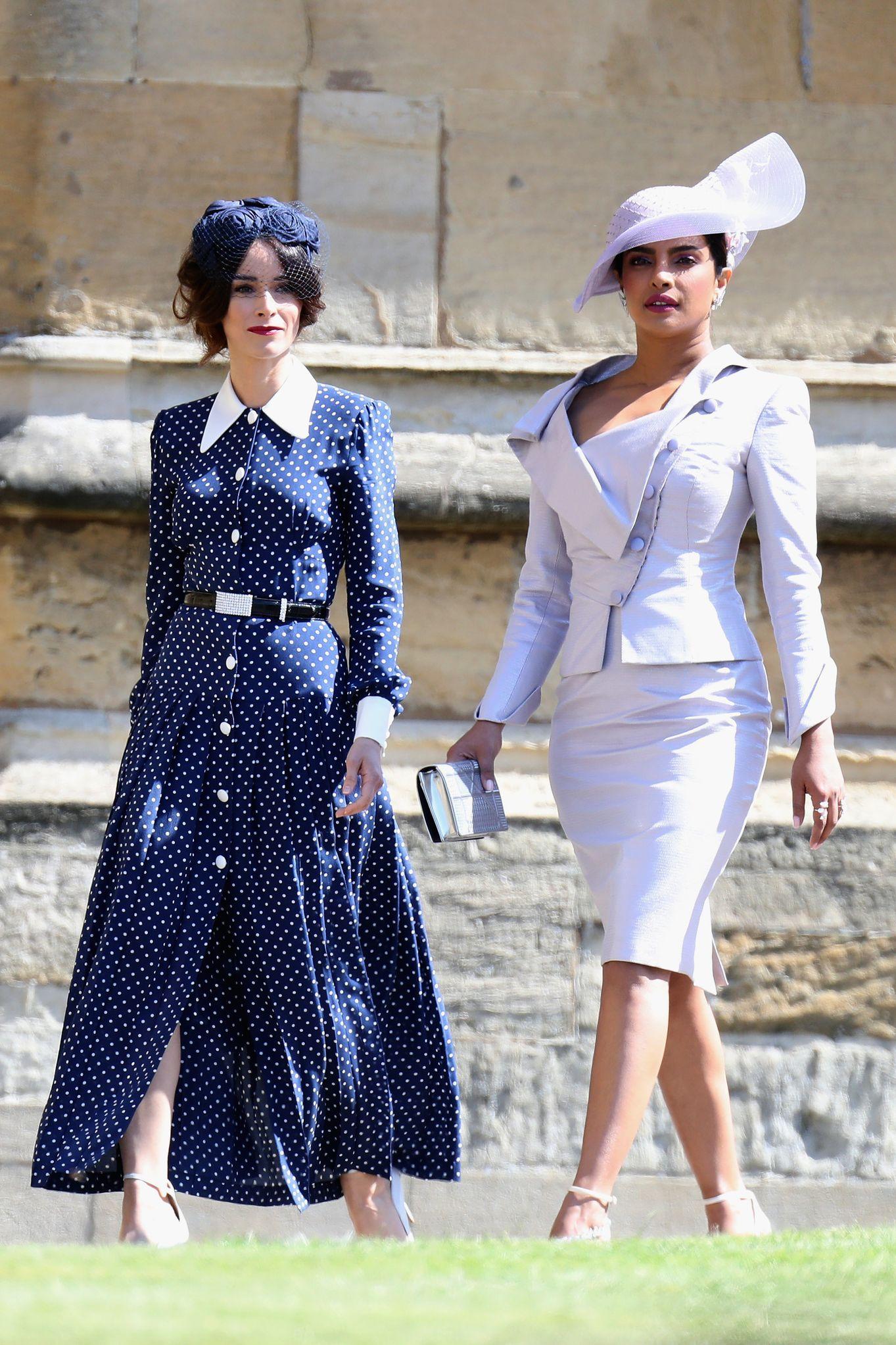 Priyanka Chopra at the Royal Wedding Photos