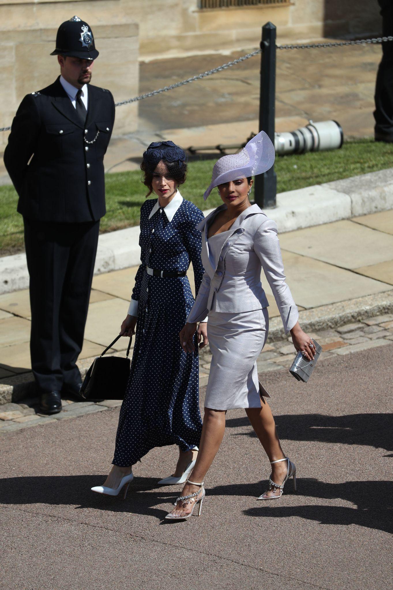 Priyanka Chopra at the Royal Wedding Photos