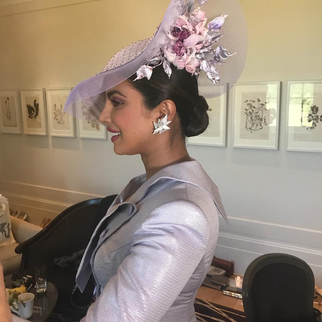 Priyanka Chopra at the Royal Wedding Photos