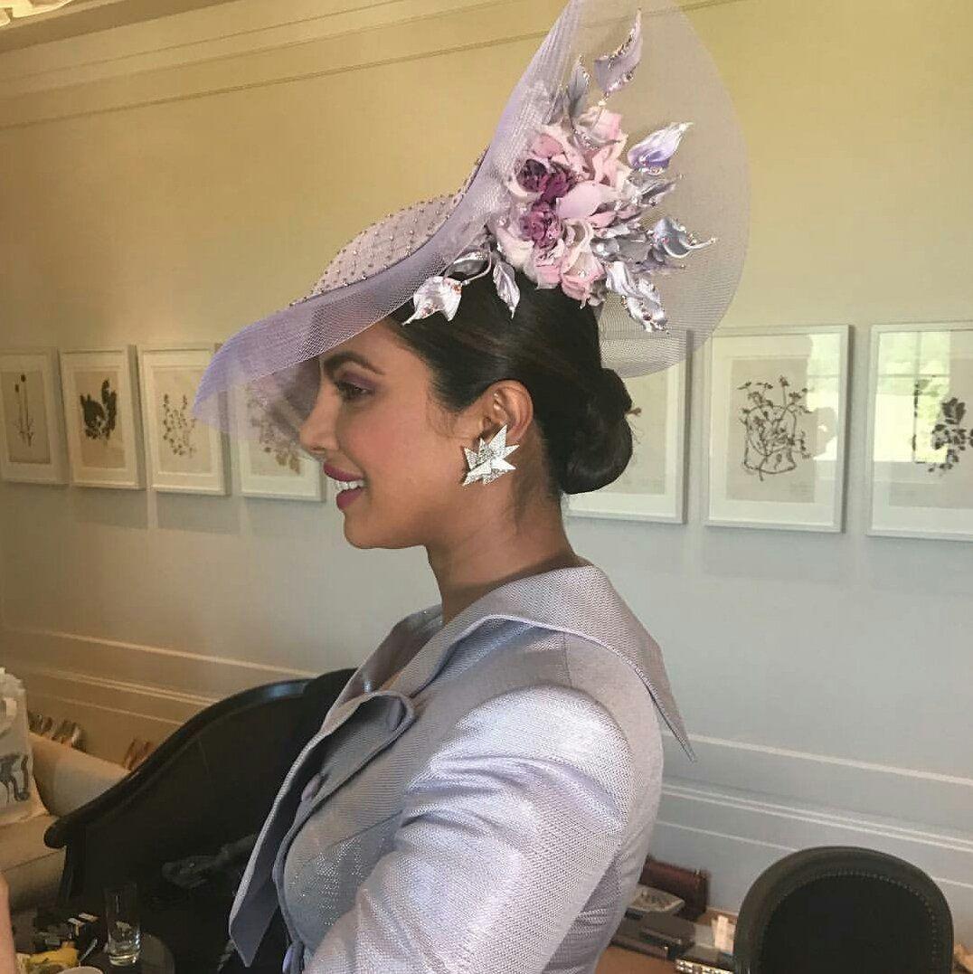 Priyanka Chopra at the Royal Wedding Photos