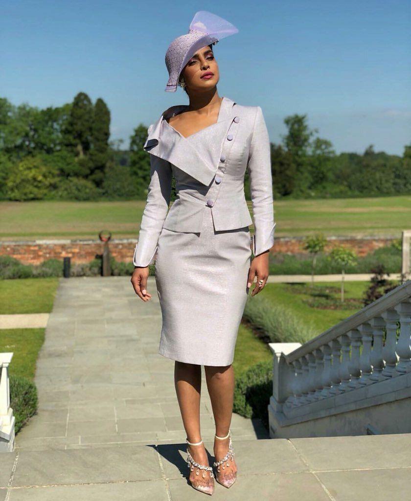 Priyanka Chopra at the Royal Wedding Photos