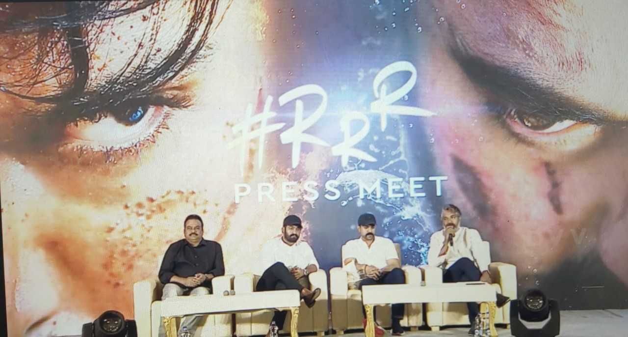 RRR Press Meet Photos