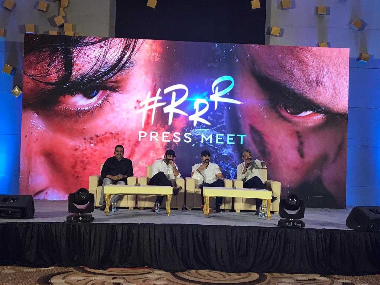 RRR Press Meet Photos