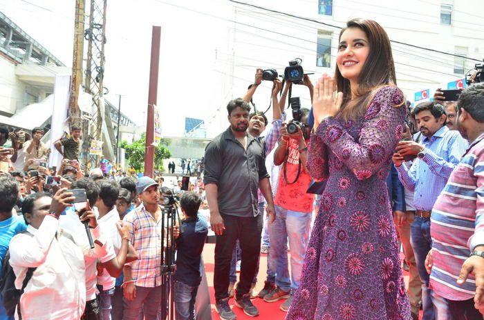 Raashi Khanna Stills at BigC Mobiles Store Launch