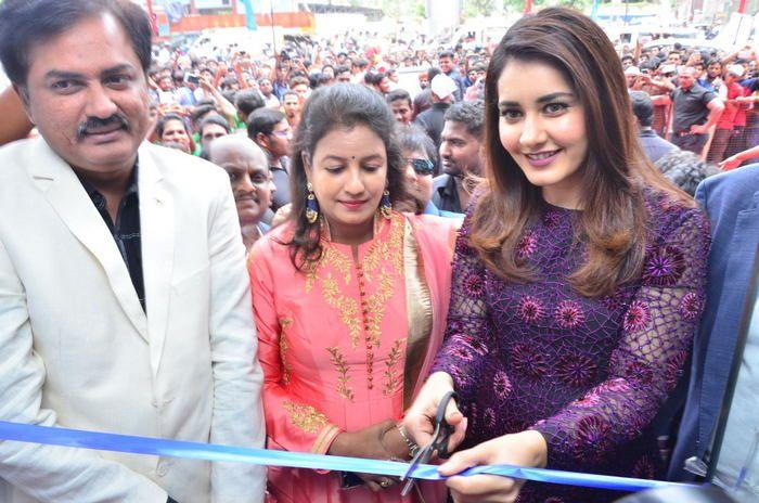 Raashi Khanna Stills at BigC Mobiles Store Launch